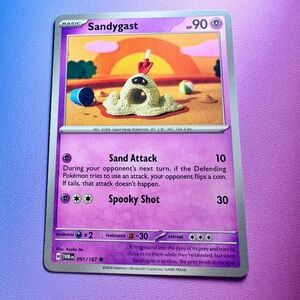 sandygast - 091/167 (common) — pokemon: twilight masquerade